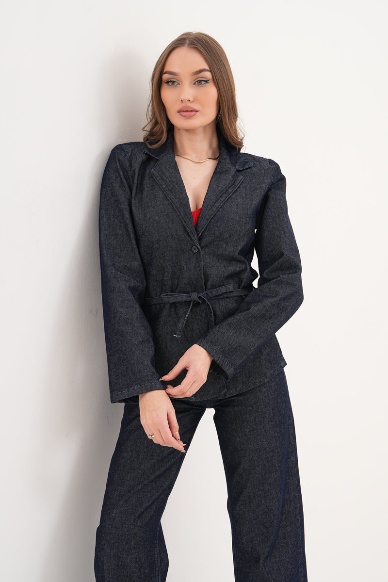 Blazer Denim Ceket Pantolon Takım