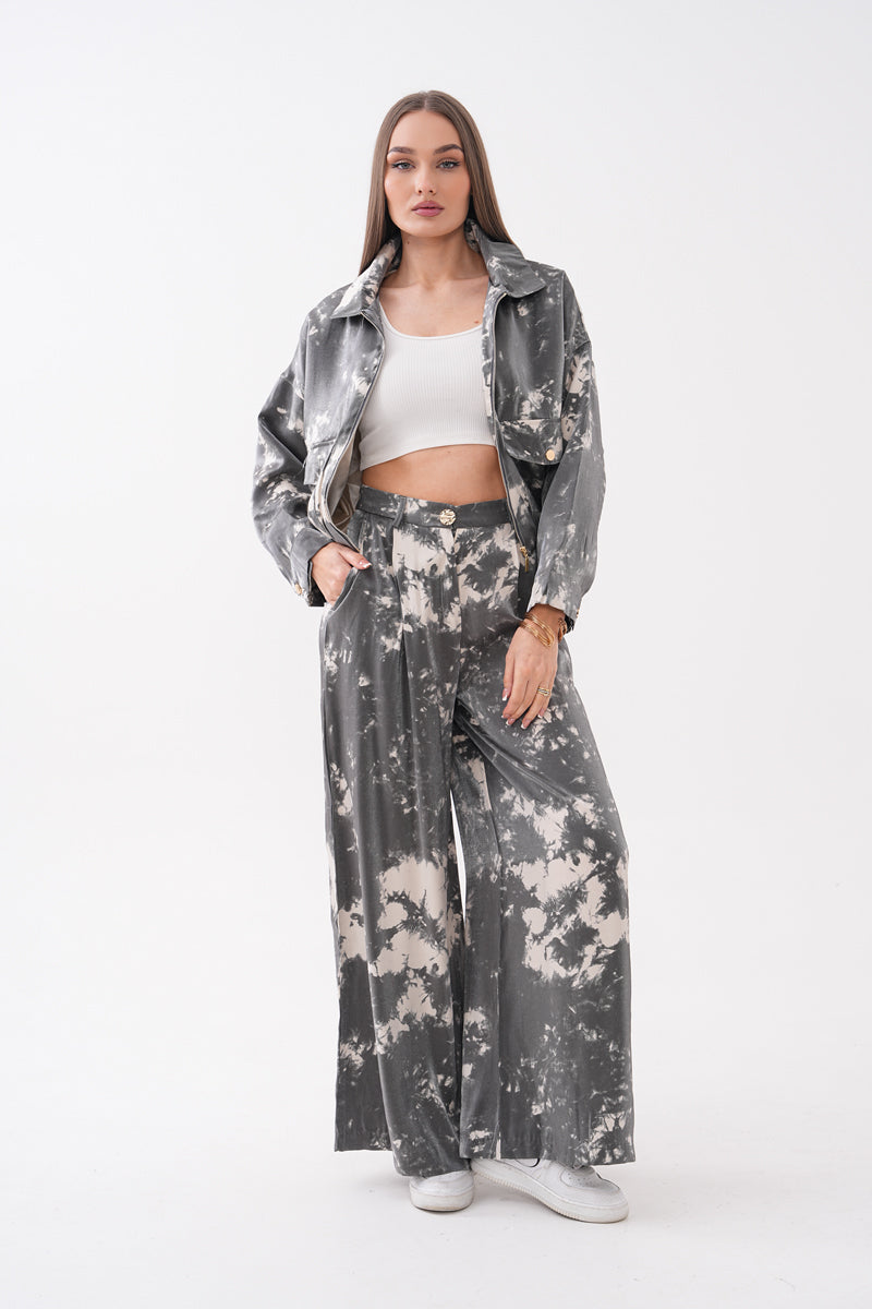 Çok Renkli Saten Takım