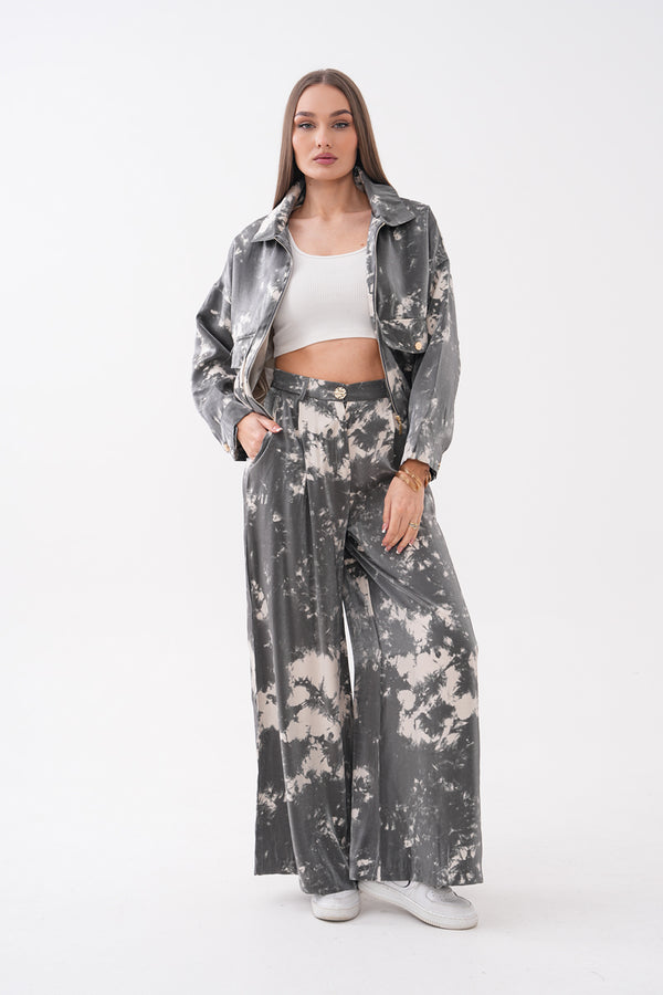 Çok Renkli Saten Takım