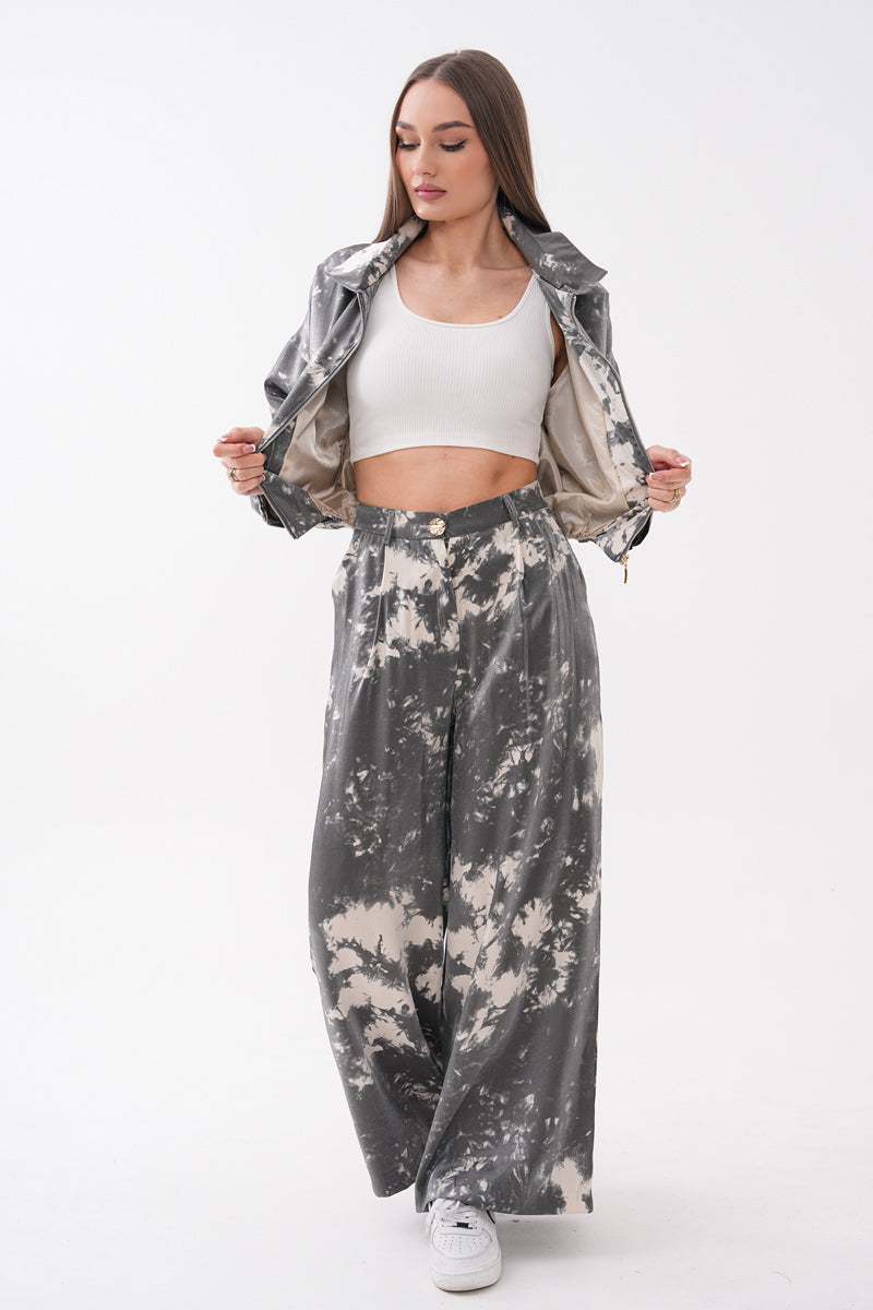 Çok Renkli Saten Takım