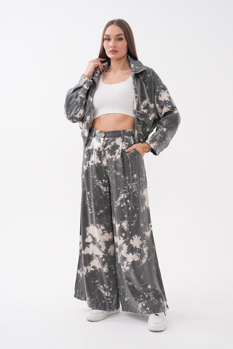 Çok Renkli Saten Takım