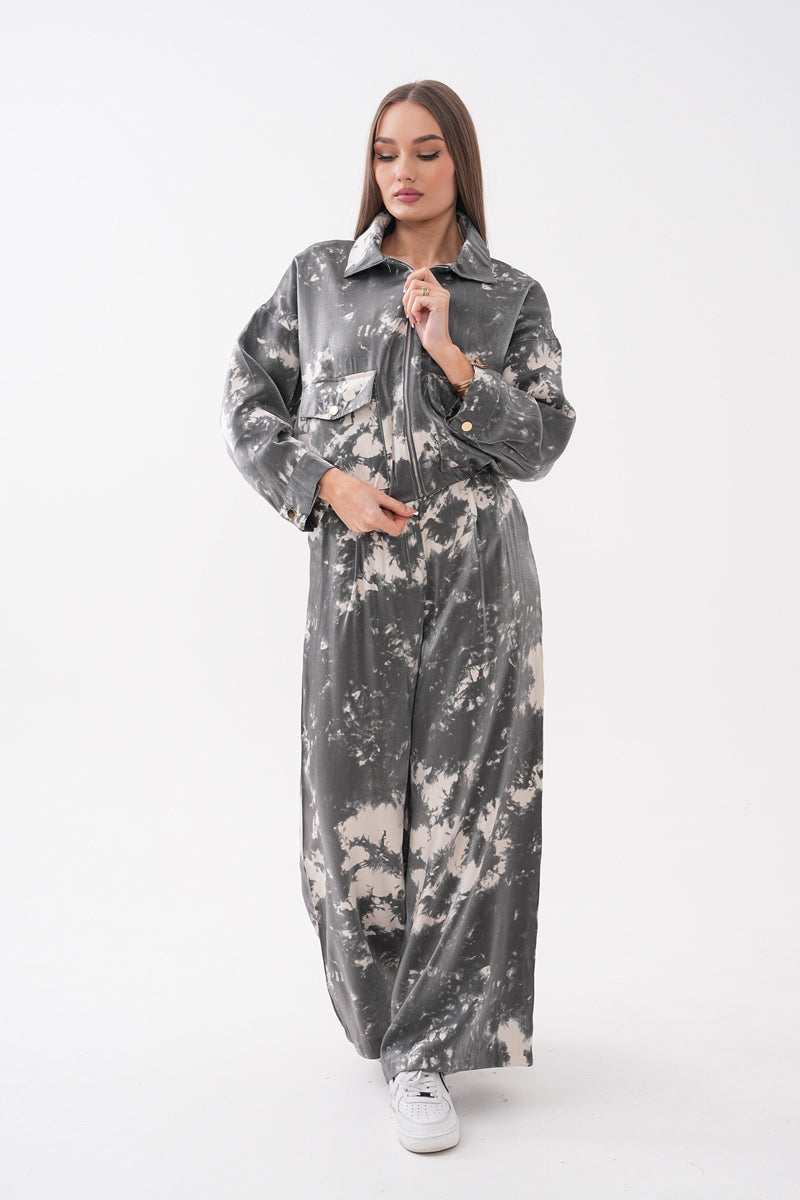 Çok Renkli Saten Takım