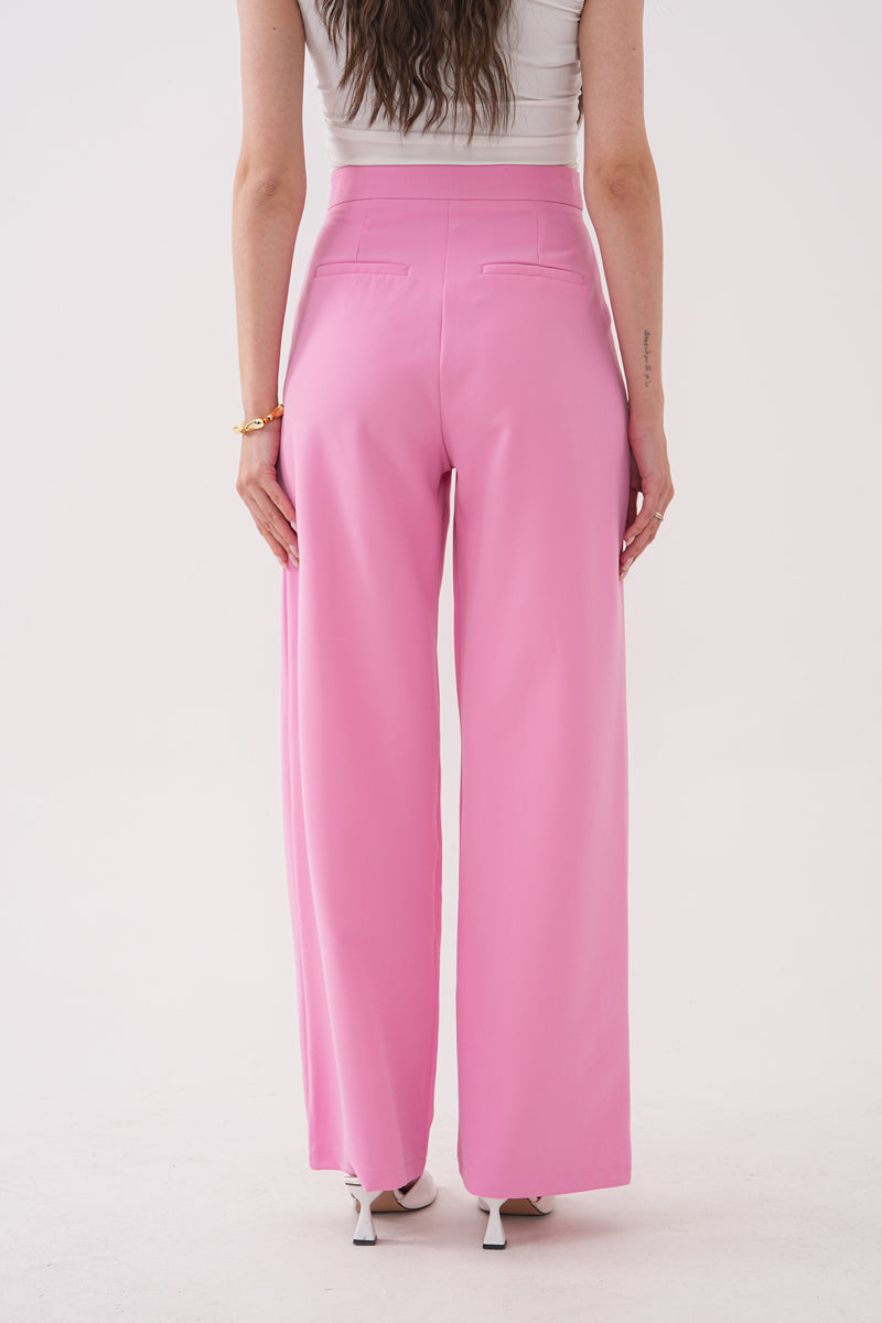 Pembe Palazzo Pantolon
