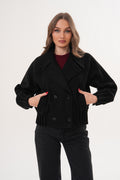 M.MODEL SİYAH KISA KAŞE KABAN