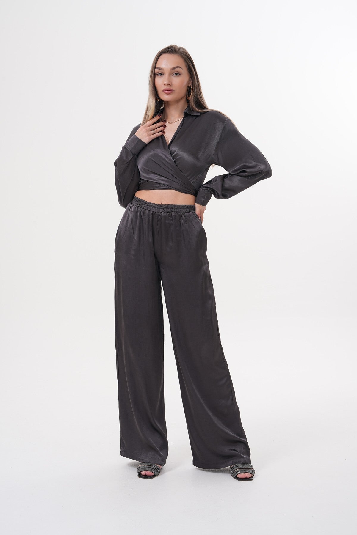 Antrasit Alt Üst İkili Takım