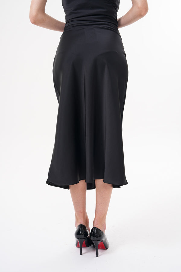 Siyah Saten Etek