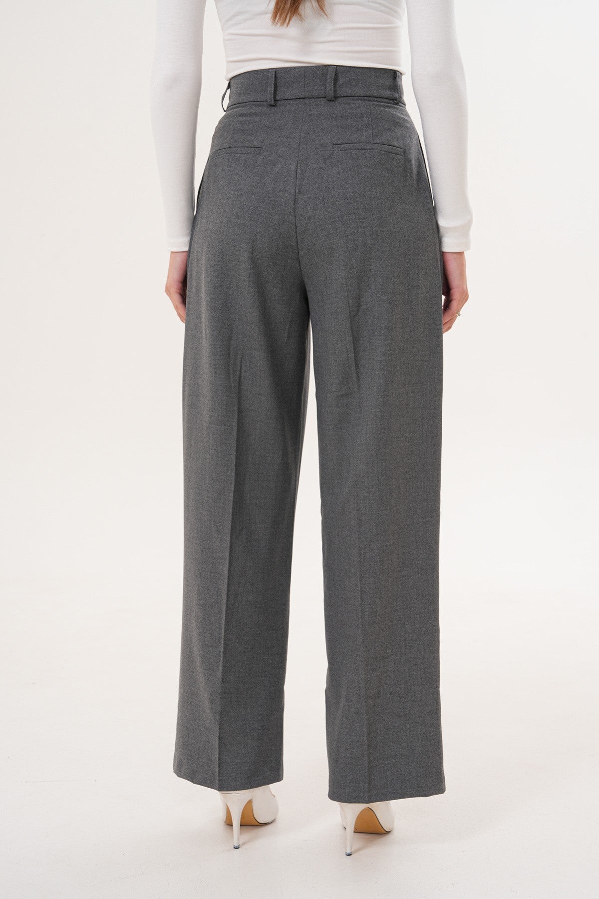 Palazzo Gri Kumaş Pantolon