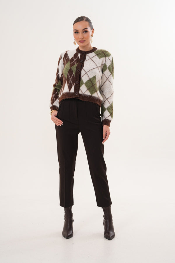 Kahverengi Havuç Pantolon