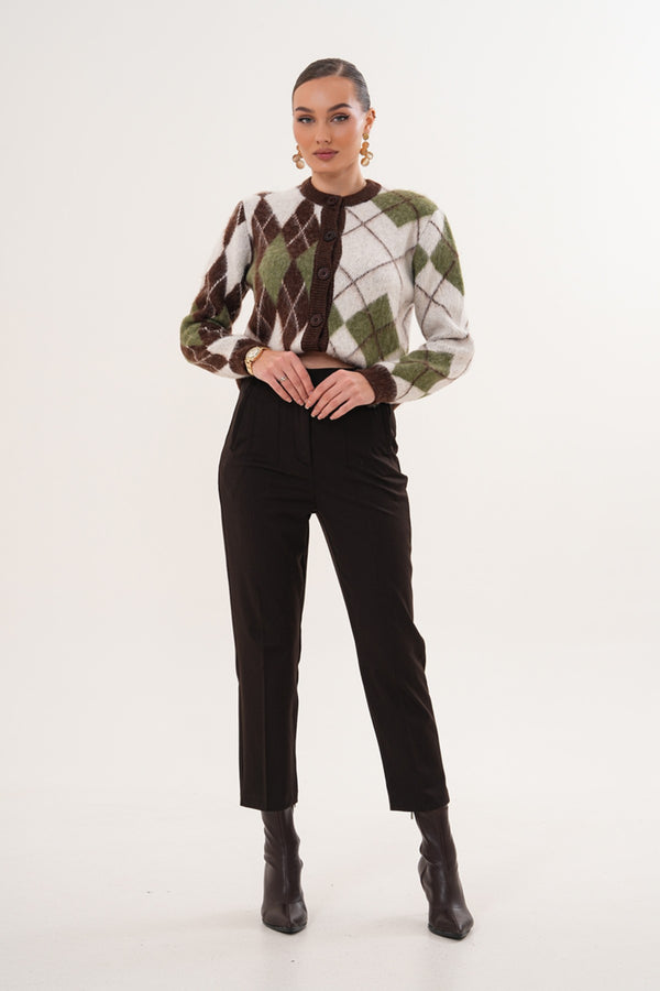 Kahverengi Havuç Pantolon